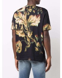 Paul Smith Blurred Floral Print T Shirt