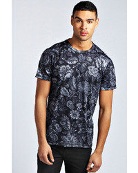 Boohoo All Over Floral Printed T Shirt