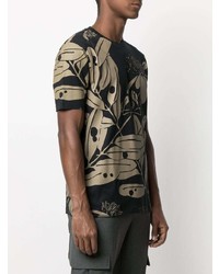 Hugo Floral Print Short Sleeve T Shirt