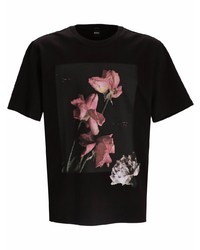 BOSS Floral Print T Shirt