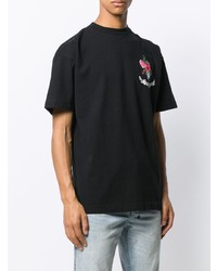 Palm Angels Floral Printed T Shirt