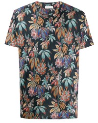 Etro Floral Short Sleeve T Shirt
