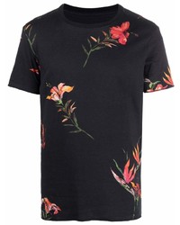 OSKLEN Hibiscus Floral Print T Shirt