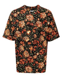 Kenzo Rose Print Organic Cotton T Shirt