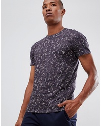 Selected Homme T Shirt With All Over Floral Print