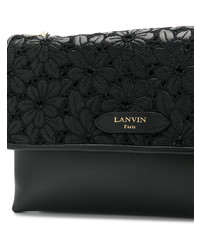 Lanvin Sugar Floral Embroidered Shoulder Bag