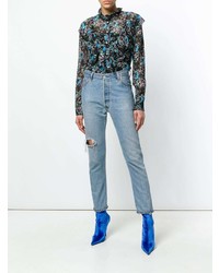 Boutique Moschino Floral Print Shirt