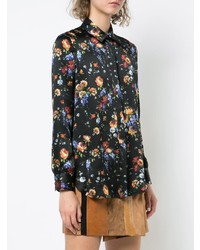 Adam Lippes Floral Print Shirt