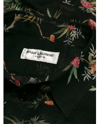 Saint Laurent Floral Print Shirt