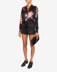 MSGM Floral Printed Blouse