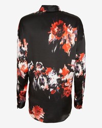 MSGM Floral Printed Blouse