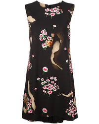 Moschino Burned Effect Floral Dress