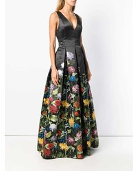 Alice + Olivia Aliceolivia Floral Print Ball Gown