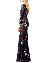 Erin Fetherston Erin Falling Peonies Gown