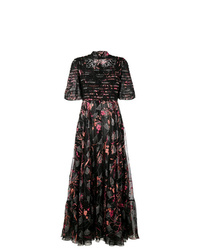 Valentino Floral Print Gown
