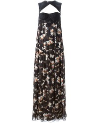 Givenchy Floral Sweetheart Gown