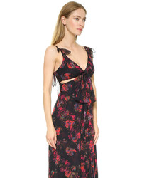 Thakoon Knotted Gown With Cutouts