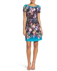 Laundry by Shelli Segal Floral Fit Flare Dress