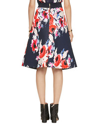 Kate Spade Hazy Floral Midi Skirt