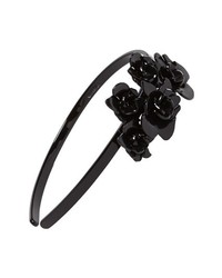 L. Erickson Giverny Rose Headband Black Black