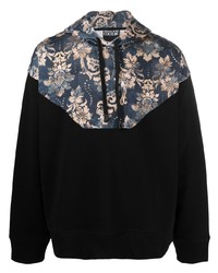 VERSACE JEANS COUTURE Floral Print Pullover Hoodie