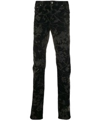Etro Floral Patterned Jeans