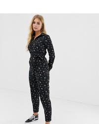 Wednesday's Girl Boilersuit In Ditsy Spot Floral Ditsy Floral