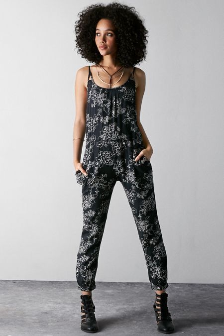 American Eagle Outfitters Floral Jumpsuit, $49