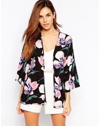 Warehouse Floral Kimono Jacket
