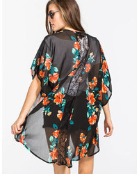 Full Tilt Lace Back Kimono