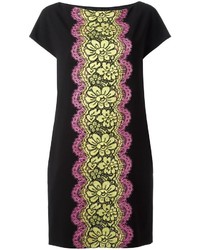 Moschino Boutique Floral Lace Detail Dress