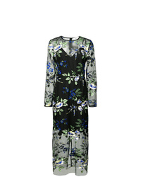 Dvf Diane Von Furstenberg Sheer Floral Dress