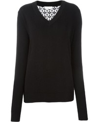 See by Chloe See By Chlo Floral Lace Panel Jumper
