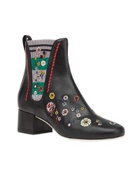 Fendi Embroidered Boots