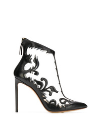 Francesco Russo Embroidered Transparent Booties