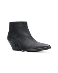 Del Carlo Floral Ankle Boots