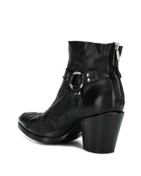 Rocco P. Floral Embroidery Ankle Boots