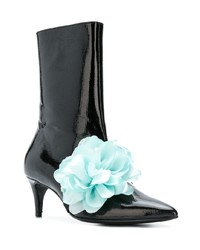 Leandra Medine Flower Ankle Boots