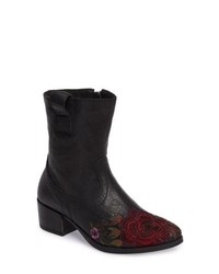 SHERIDAN MIA Shallot Embroidered Bootie