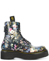 R 13 R13 Floral Boots
