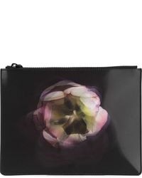 Christopher Kane Holographic Floral Print Clutch