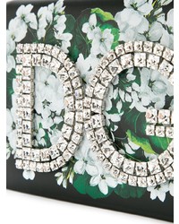 Dolce & Gabbana Dg Girls White Geranium Printed Clutch