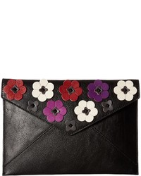Rebecca Minkoff Floral Applique Leo Clutch Clutch Handbags