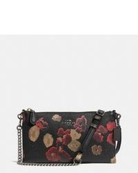 Coach Kylie Crossbody In Floral Print Leather