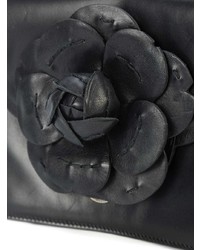 Oscar de la Renta Floral Shoulder Bag