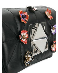 Sonia Rykiel Le Copain Floral Pin Shoulder Bag
