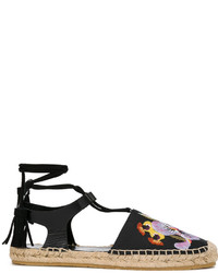 Etro Floral Embroidered Espadrilles