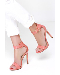 rsvp My Delicious Canter White Patent Ankle Strap Heels