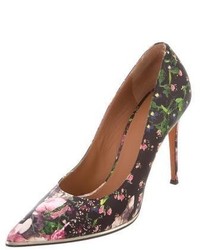 Givenchy Floral Pointed Toe Pumps