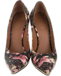 Givenchy Leather Floral Print Pumps